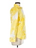 PaperWhite Paisley Yellow Long Sleeve Blouse Size 8 - photo 4