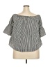 Ambiance Gray 3/4 Sleeve Blouse Size 2X - photo 2