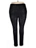 Jennifer Lopez Animal Print Black Leggings Size XXL - photo 2