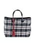 Talbots Plaid Gray Blue Satchel One size - photo 1