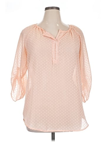 Cal Style 3/4 Sleeve Blouse (view 1)