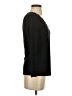 Natori Black Long Sleeve Top Size S - photo 4