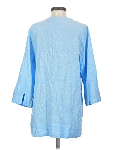 Lands' End 3/4 Sleeve Blouse (view 2)