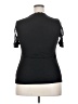 Unbranded Black Short Sleeve Top Size 2X - photo 2