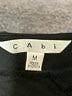 CAbi Solid Black Cocktail Dress Size M - photo 7
