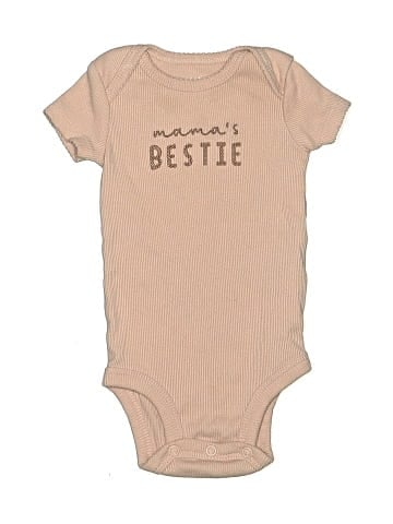 Child of Mine by Carter's Short Sleeve Onesie (view 1)