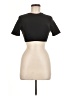 Unbranded Black Short Sleeve Turtleneck Size M - photo 1