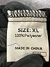 Unbranded 100% Polyester Solid Black Track Pants Size XL - photo 7