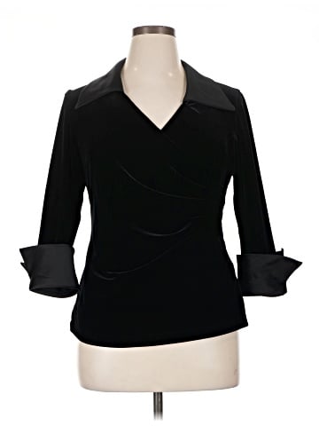 JS Collections 3/4 Sleeve Blouse (view 1)