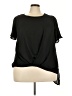Loralette 100% Polyester Black Short Sleeve Top Size 3X - photo 1
