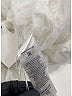 Self-Portrait 100% Polyester Ivory White Cocktail Dress Size 4 - photo 3