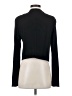 Zara 100% Viscose Black Long Sleeve Top Size S - photo 2