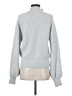 Weekend Solid Gray Turtleneck Sweater Size S - photo 2