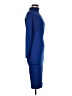 Unbranded Solid Blue Cocktail Dress Size M - photo 4
