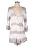 South Moon Under Chevron-herringbone Silver Romper Size S - photo 1