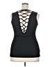Unbranded 100% Polyester Black Sleeveless Top Size XXL - photo 2