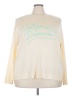 Laurie Felt Ivory Pullover Sweater Size 3X - photo 1