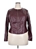 Shein 100% Polyester Burgundy Jacket Size 2X - photo 1