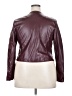 Shein 100% Polyester Burgundy Jacket Size 2X - photo 2