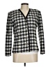 Amanda Smith Houndstooth Gray Blazer Size 6 - photo 1