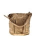 Assorted Brands Metallic Gold Brown Shoulder Bag One size - photo 1