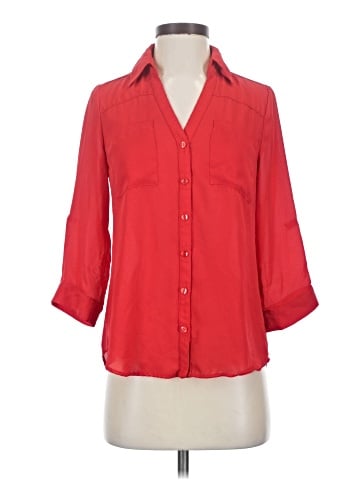 By & By 3/4 Sleeve Blouse (view 1)