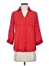 By & By 100% Polyester Red 3/4 Sleeve Blouse Size XS - photo 1