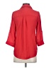 By & By 100% Polyester Red 3/4 Sleeve Blouse Size XS - photo 2