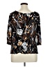 Sunny Leigh Black 3/4 Sleeve Blouse Size XL - photo 2