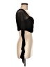 Shein Black 3/4 Sleeve Top Size 6 - photo 4