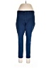 Purejill Solid Blue Jeggings Size L - photo 1