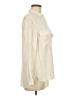 Love Tree 100% Rayon Color Block Ivory Long Sleeve Button-Down Shirt Size L - photo 4