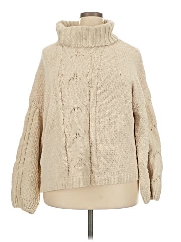 Seven7 Turtleneck Sweater (view 1)
