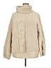 Seven7 100% Polyester Tan Turtleneck Sweater Size XXL - photo 1