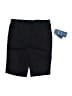 Nautica Solid Black Shorts Size 10 - photo 1