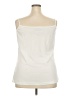 Maurices 100% Polyester Ivory White Tank Top Size 20 (2) - photo 2