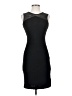 Calvin Klein Chevron-herringbone Black Cocktail Dress Size 2 - photo 1