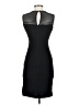Calvin Klein Chevron-herringbone Black Cocktail Dress Size 2 - photo 2