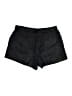 J.Crew 100% Leather Chevron-herringbone Black Shorts Size 6 - photo 2