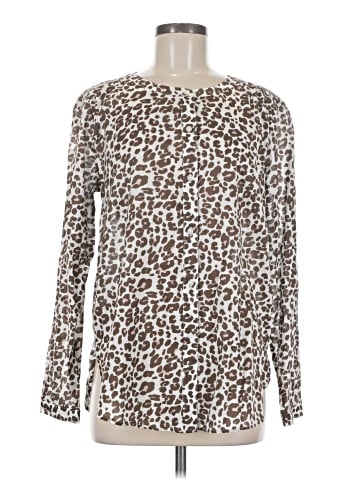 Ann Taylor LOFT Outlet Long Sleeve Top (view 1)