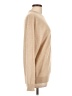 Zara 100% Cashmere Solid Tan Cashmere Pullover Sweater Size L - photo 4
