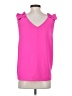 Vanilla Bay 100% Polyester Pink Sleeveless Blouse Size S - photo 2