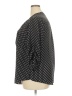 Torrid 100% Polyester Chevron-herringbone Black 3/4 Sleeve Blouse Size 2X Plus (2) - photo 4