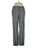 Diane von Furstenberg Checkered-gingham Black Casual Pants Size 2 - photo 1