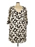 Reistor Print Gray Casual Dress Size 3XL - photo 1