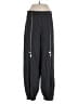 Oblique Stripes Black Casual Pants Size 0 - photo 1