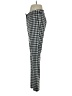 Diane von Furstenberg Checkered-gingham Black Casual Pants Size 2 - photo 5