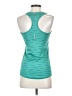 Nike 100% Polyester Teal Active Tank Size S - photo 2