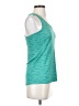 Nike 100% Polyester Teal Active Tank Size S - photo 4