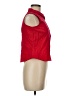 No Boundaries Red Sleeveless Button-Down Shirt Size M - photo 4